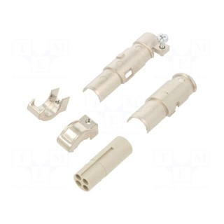 Connector: HDC | module,contact insert | female | PIN: 4 | 400V