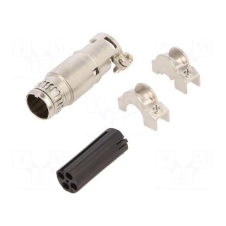Connector: HDC | module,contact insert | female | PIN: 4 | 50V