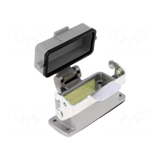 Enclosure: for HDC connectors | C146 | size A10 | with latch | IP65