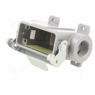 Enclosure: for HDC connectors | C146 | size A10 | with latch | M20