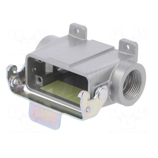 Enclosure: for HDC connectors | C146 | size A10 | with latch | PG16