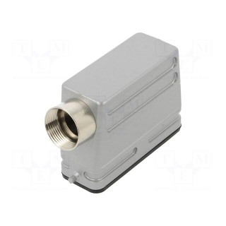 Enclosure: for HDC connectors | C146 | size A16 | for cable | angled