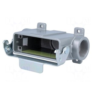 Enclosure: for HDC connectors | C146 | size A16 | with latch | M25