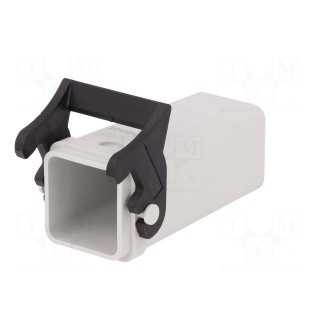 Enclosure: for HDC connectors | C146 | size A3 | for cable | straight