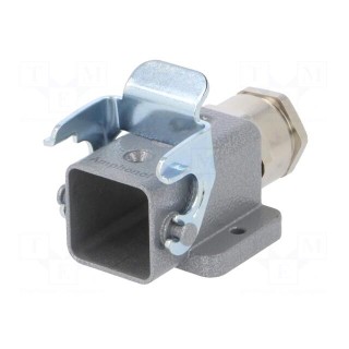 Enclosure: for HDC connectors | C146 | size A3 | with latch | M20