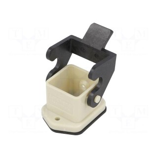 Enclosure: for HDC connectors | C146 | size A3 | with latch | plastic
