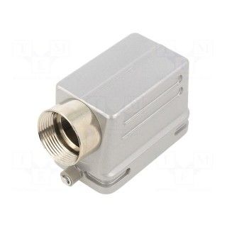 Enclosure: for HDC connectors | C146 | size E10 | for cable | angled