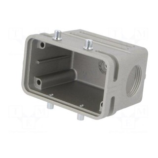 Enclosure: for HDC connectors | C146 | size E10 | for cable | EMC