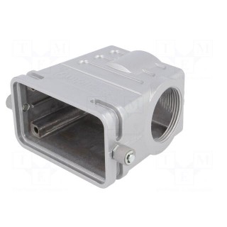 Enclosure: for HDC connectors | C146 | size E10 | for cable | high