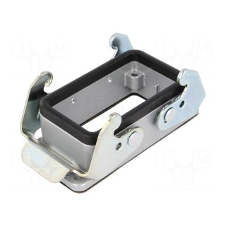 Enclosure: for HDC connectors | C146 | size E10 | with double latch