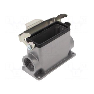 Enclosure: for HDC connectors | C146 | size E16 | with latch | high