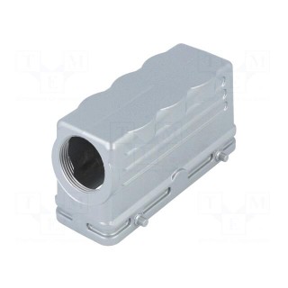 Enclosure: for HDC connectors | C146 | size E24 | for cable | angled