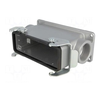 Enclosure: for HDC connectors | C146 | size E24 | with double latch