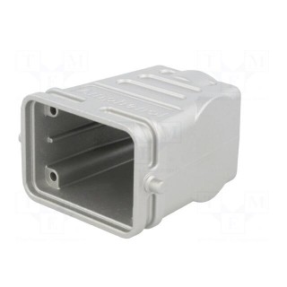 Enclosure: for HDC connectors | C146 | size E6 | for cable | EMC,high