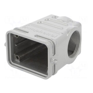 Enclosure: for HDC connectors | C146 | size E6 | for cable | high
