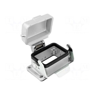 Enclosure: for HDC connectors | C146 | size E6 | with latch | IP65