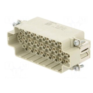Connector: HDC | contact insert | male | Han® DDD | PIN: 107 | 107+PE