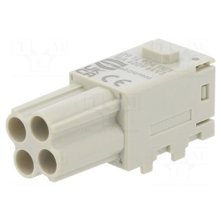 Connector: HDC | module | female | Han-Modular® Domino | PIN: 4