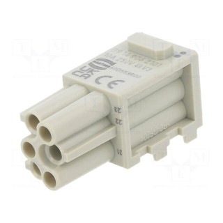 Connector: HDC | module | female | Han-Modular® Domino | PIN: 6