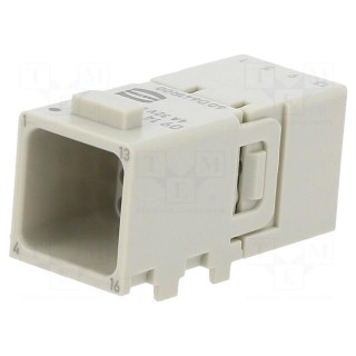 Connector: HDC | module | male | Han-Modular® Domino | PIN: 16
