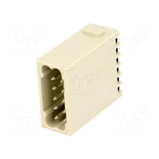 Connector: HDC | module | male | Han-Modular® | PIN: 12 | 10A | 250V