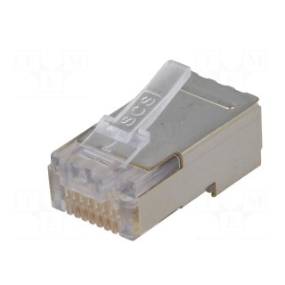 Connector: HDC | plug | male | Han-Modular® | PIN: 8 | 1A | 50V | UL94V-0