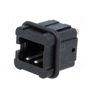 Connector: HDC | contact insert | female | Staf® | PIN: 6 | size 3A | 10A