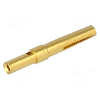Contact | female | gold-plated | 0.13÷0.33mm2 | 26AWG÷22AWG | crimped