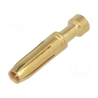 Contact | female | 1.5mm2 | Han E | gold-plated | crimped | 16A