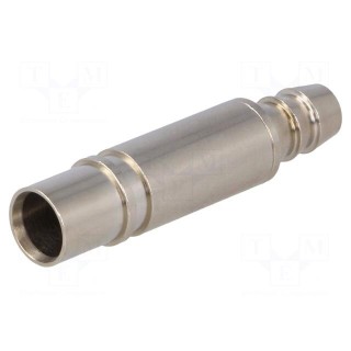 Contact | female | Han Modular Pneumatic | Ø6mm pipe | brass | 10bar