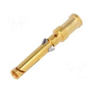 Contact | female | 1.5mm2 | Han D | nickel plated,gold-plated | 10A
