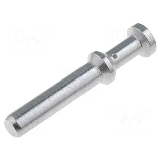 Contact | male | copper alloy | silver plated | 2.5mm2 | Han® C | 40A