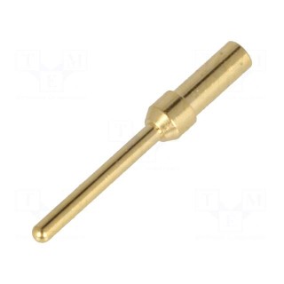 Contact | male | gold-plated | 0.13÷0.33mm2 | 26AWG÷22AWG | Han® D-Sub