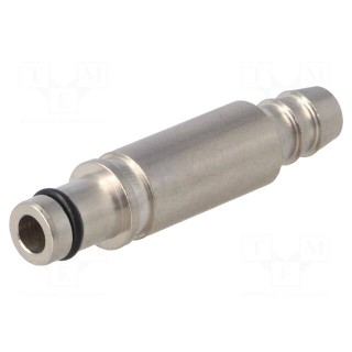 Contact | male | Han Modular Pneumatic | Ø6mm pipe | brass | 10bar