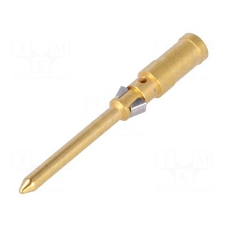 Contact | male | copper alloy | nickel plated,gold-plated | 1.5mm2