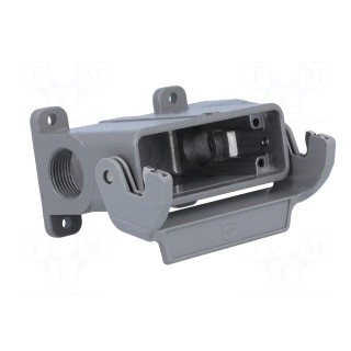 Enclosure: for Han connectors | Han A | size 16A | with latch | M20