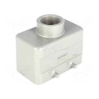 Enclosure: for Han connectors | Han | size 10B | for cable | straight