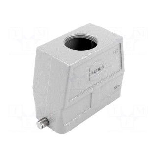 Enclosure: for Han connectors | Han | size 16B | for cable | high