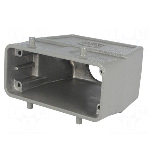 Enclosure: for Han connectors | Han | size 16B | for cable | high