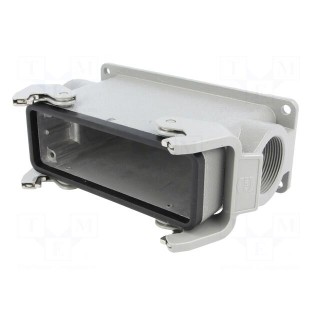 Enclosure: for Han connectors | Han | size 24B | with double latch