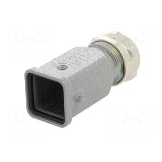 Enclosure: for HDC connectors | Han® A | size 3A | for cable