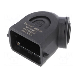 Enclosure: for HDC connectors | Han-Eco® B | size 6B | for cable