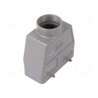 Enclosure: for HDC connectors | Han® B | size 16B | for cable | high