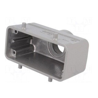 Enclosure: for HDC connectors | Han® B | size 16B | for cable | M25