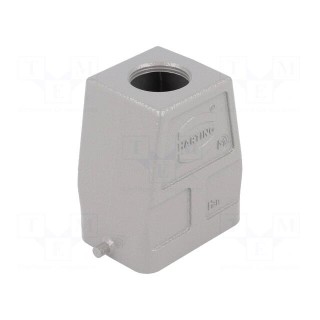 Enclosure: for HDC connectors | Han B | size 6B | for cable | high