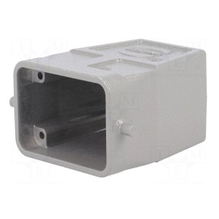 Enclosure: for HDC connectors | Han® B | size 6B | for cable | high