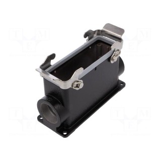 Enclosure: for HDC connectors | Han M | size 24B | high | straight