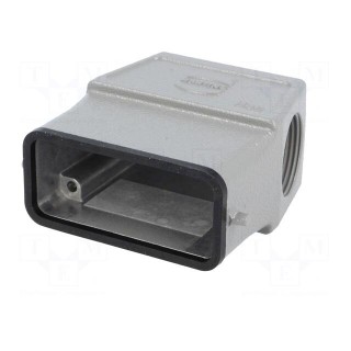 Enclosure: for Han connectors | Han | size 10A | for cable | high