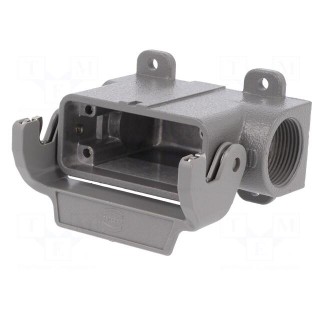 Enclosure: for HDC connectors | Han® A | size 10A | with latch | M25