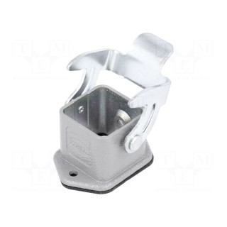 Enclosure: for rectangular connectors | Han | size 3A | with latch